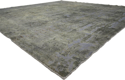 9 x 9 Vintage Overdyed Rug 60608