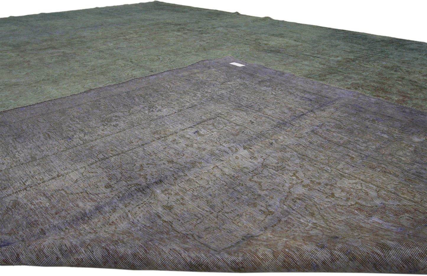 10 x 13 Vintage Overdyed Rug 60615