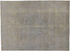 8 x 11 Vintage Distressed Overdyed Rug 60622