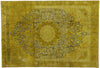 7 x 11 Vintage Distressed Overdyed Rug 60625