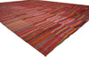 9 x 12 Vintage Turkish Striped Kilim Rug 60650