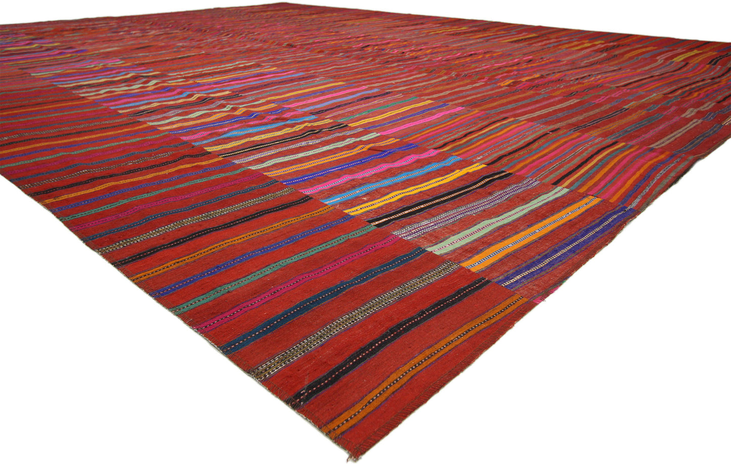 12 x 15 Vintage Kilim Rug 60655