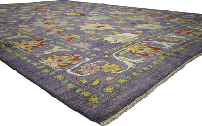 11 x 16 Contemporary Oushak Rug 60657