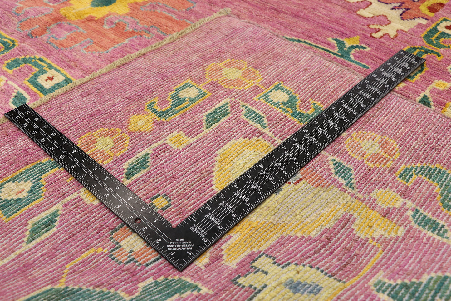 12 x 17 Contemporary Oushak Rug 60661