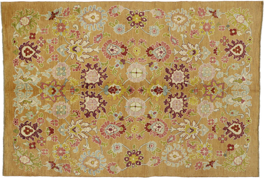 8 x 11 Contemporary Turkish Oushak Rug 60665