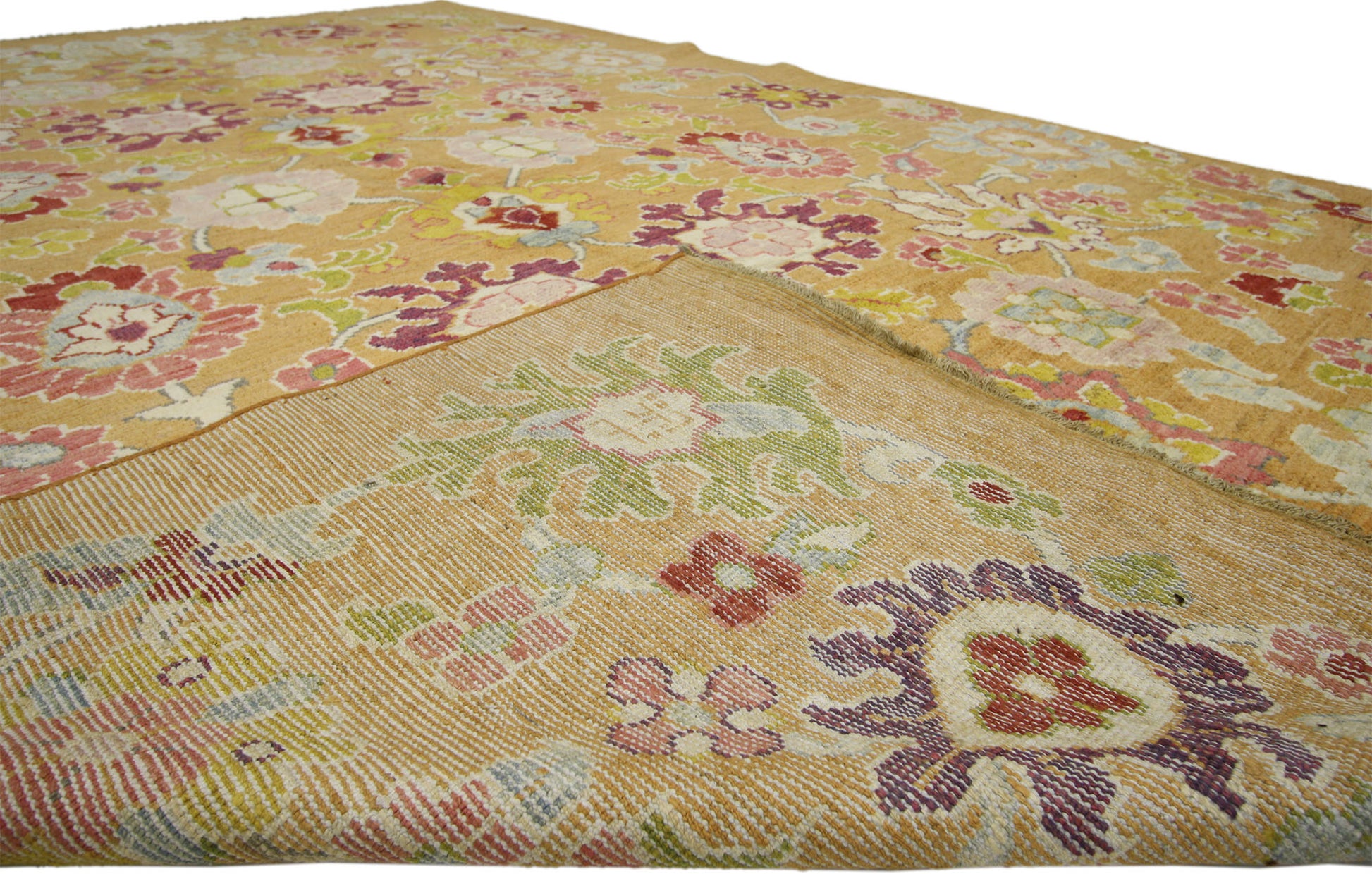 8 x 11 Contemporary Turkish Oushak Rug 60665