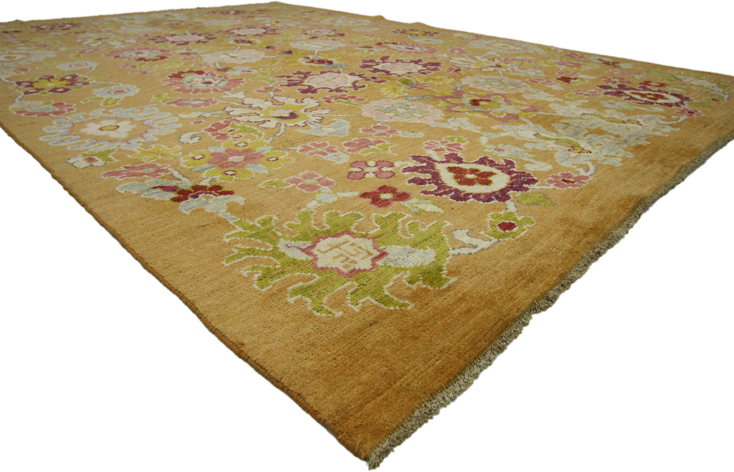 8 x 11 Contemporary Turkish Oushak Rug 60665
