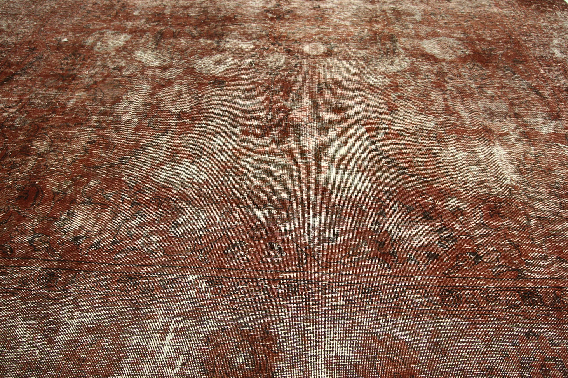 9 x 11 Vintage Turkish Overdyed Rug 60667