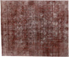 9 x 11 Vintage Turkish Overdyed Rug 60667