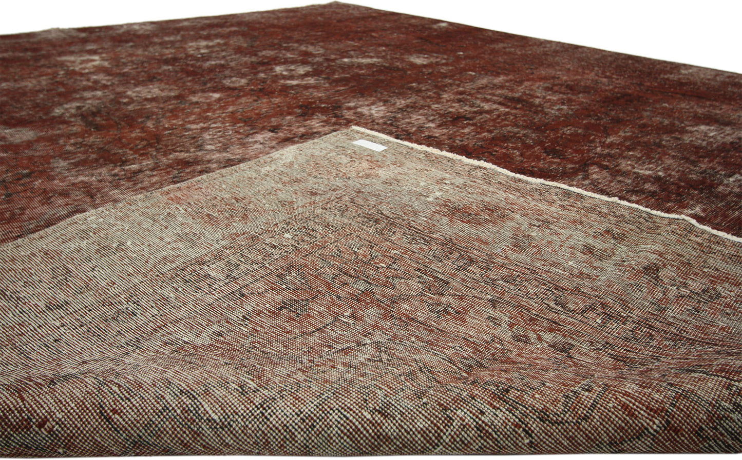 9 x 11 Vintage Turkish Overdyed Rug 60667