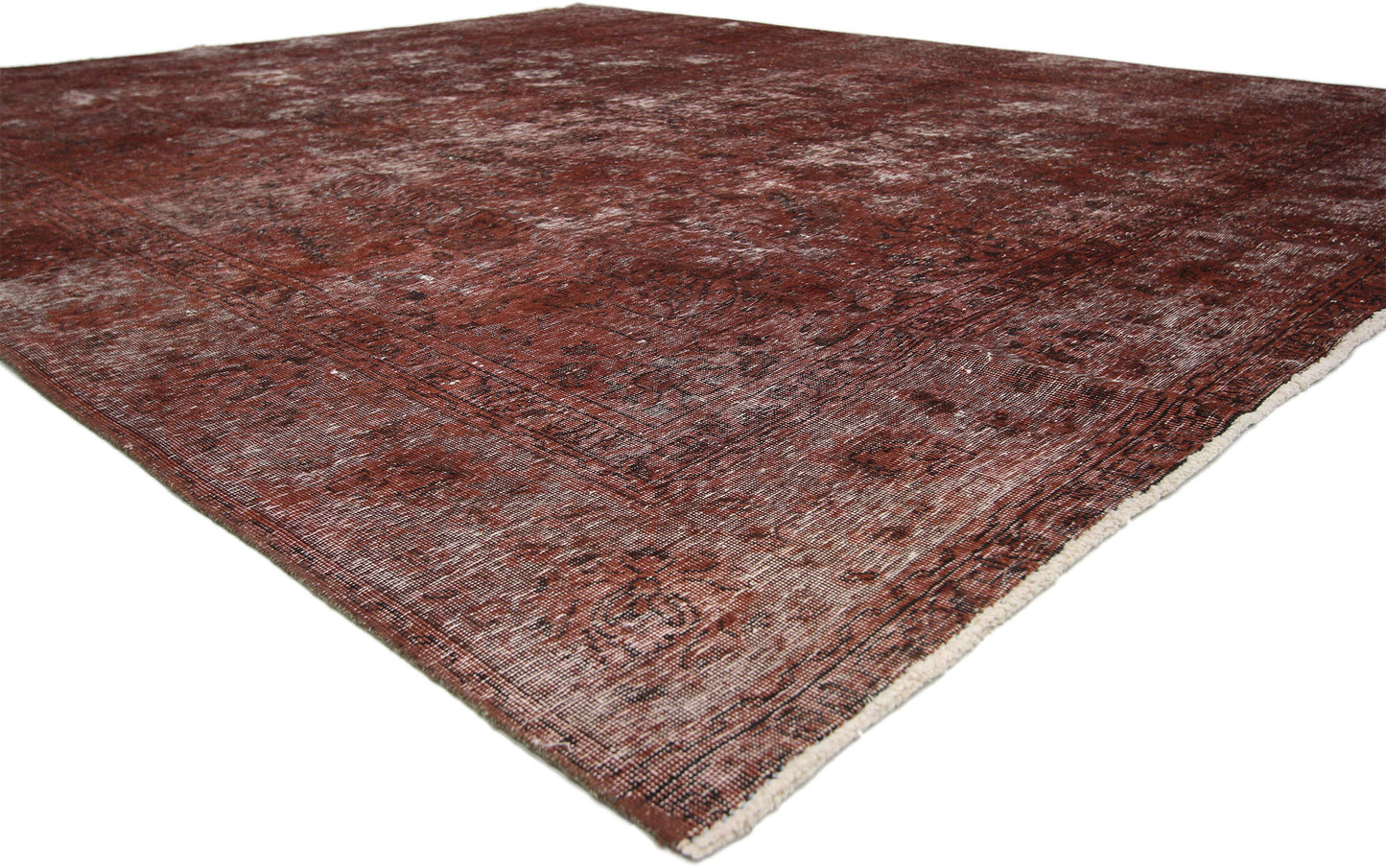 9 x 11 Vintage Turkish Overdyed Rug 60667