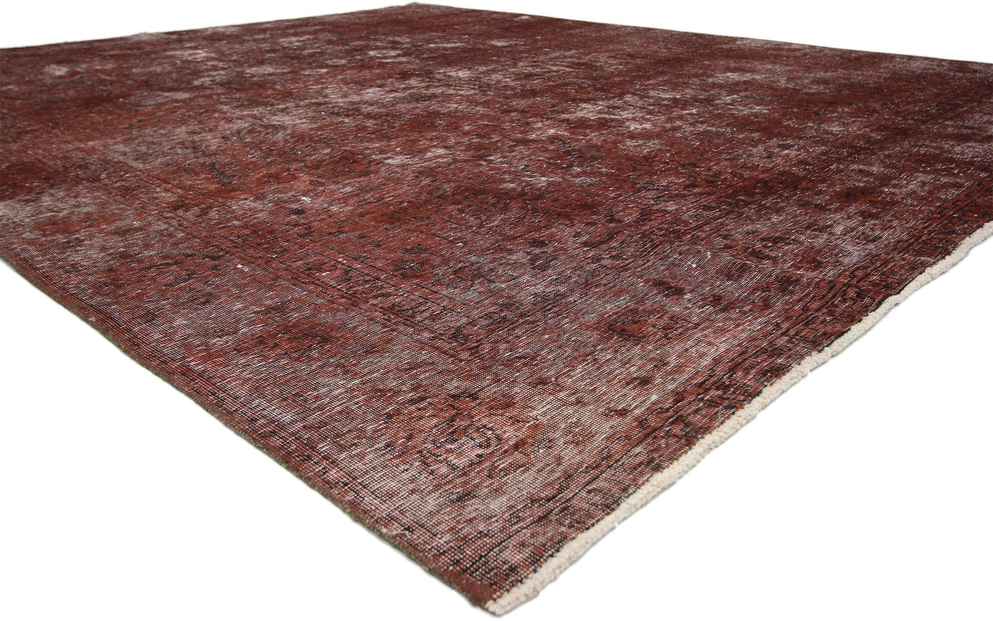 9 x 11 Vintage Turkish Overdyed Rug 60667