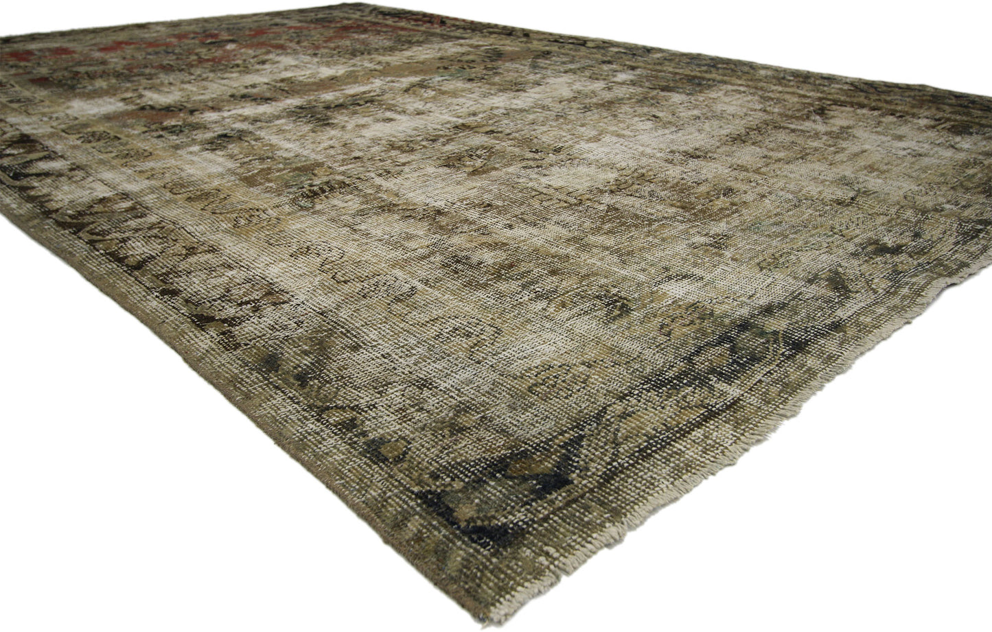 7 x 10 Antique Persian Mahal Rug 60668