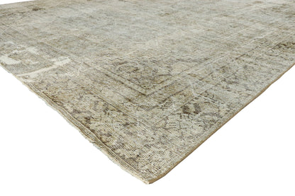 9 x 17 Distressed Vintage Turkish Rug 60670