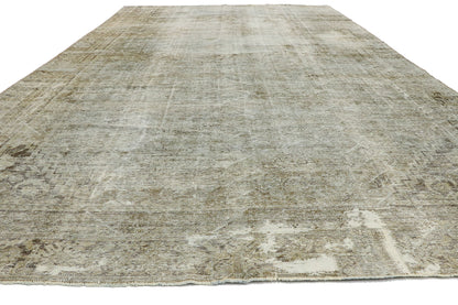 9 x 17 Distressed Vintage Turkish Rug 60670