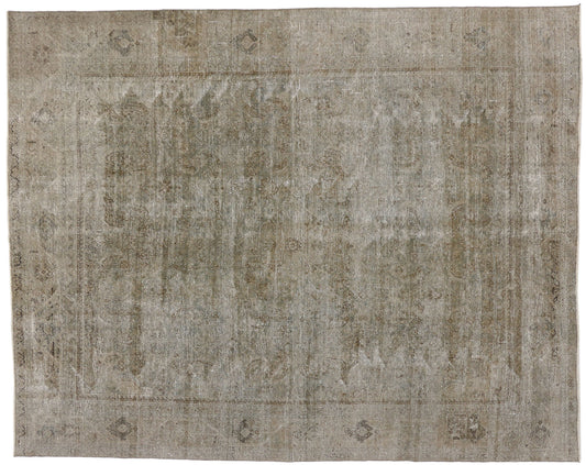 9 x 12 Vintage Overdyed  Rug 60672