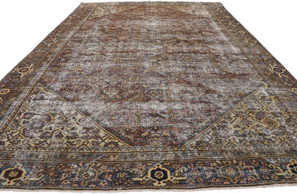 8 x 13 Antique Persian Mahal Rug 60673
