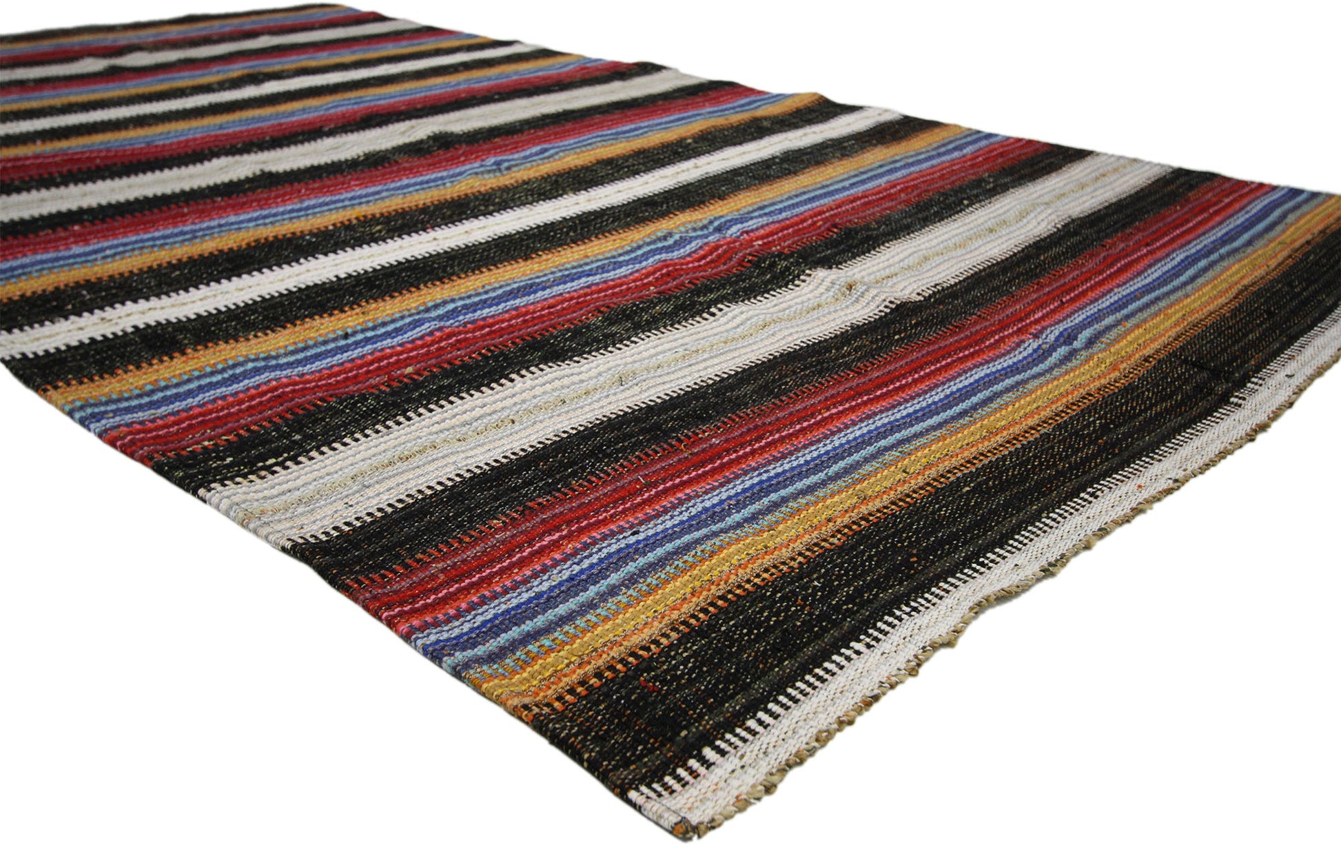 5 x 9 Vintage Turkish Kilim Rug 60677