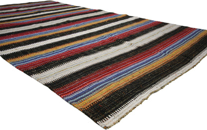 5 x 9 Vintage Turkish Kilim Rug 60677