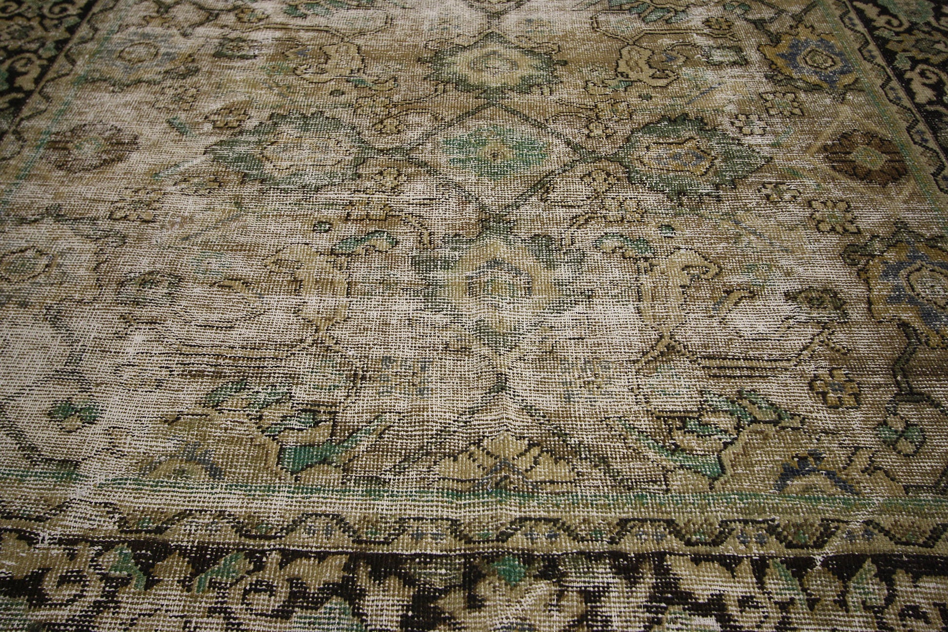 6 x 10 Antique Persian Mahal Rug 60681
