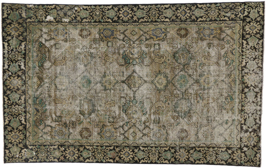 6 x 10 Antique Persian Mahal Rug 60681