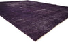 9 x 12 Vintage Distressed Overdyed Rug 60695