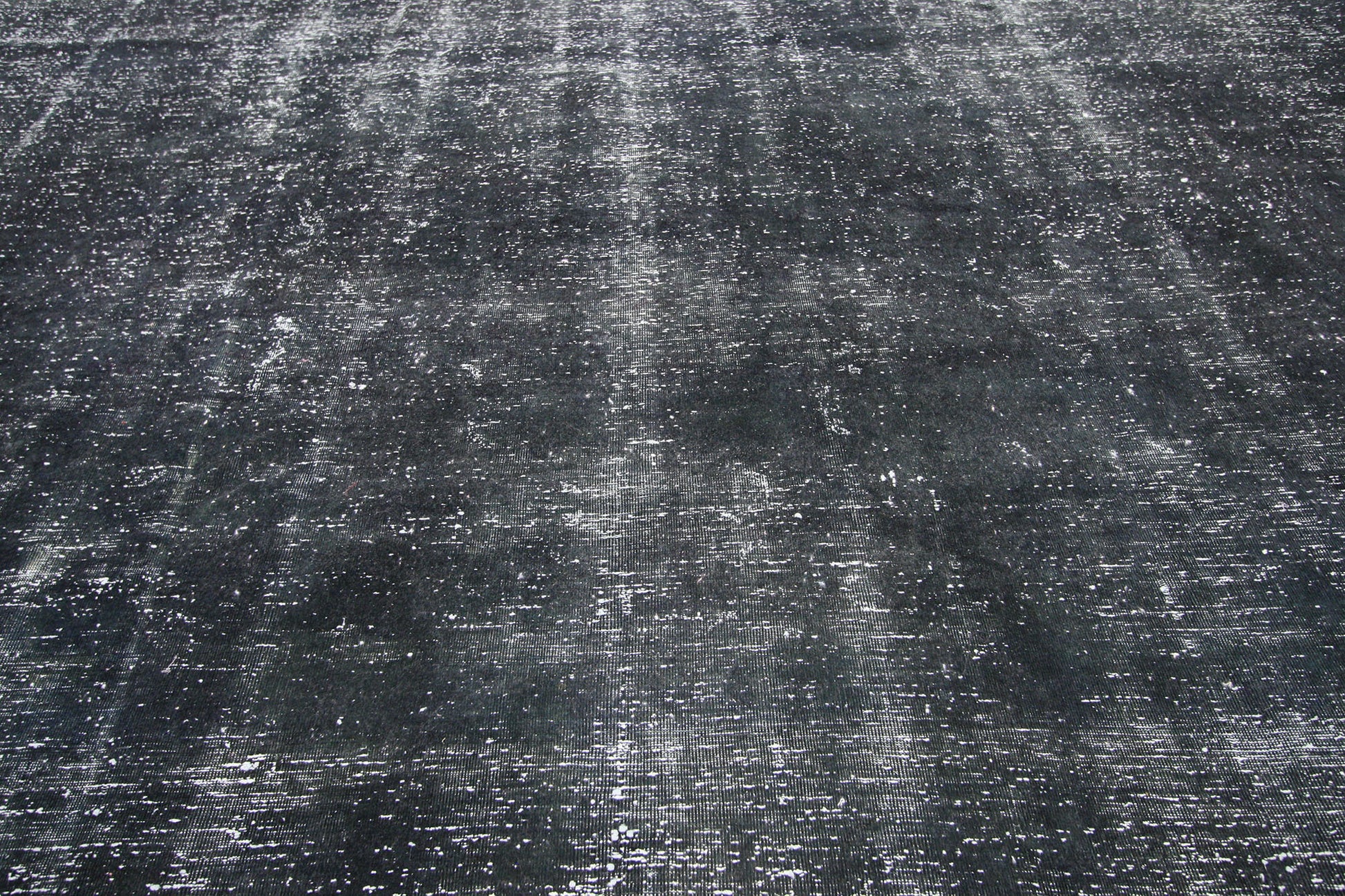 9 x 12 Vintage Distressed Overdyed Rug 60697