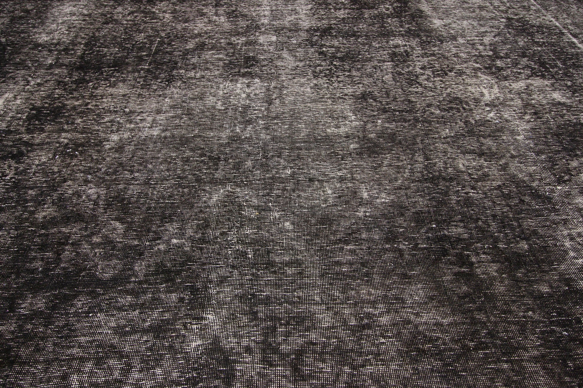 9 x 13 Vintage Distressed Overdyed Rug 60698