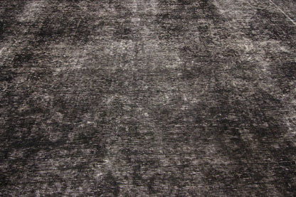 9 x 13 Vintage Distressed Overdyed Rug 60698