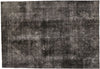 9 x 13 Vintage Distressed Overdyed Rug 60698