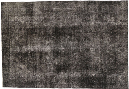 9 x 13 Vintage Distressed Overdyed Rug 60698