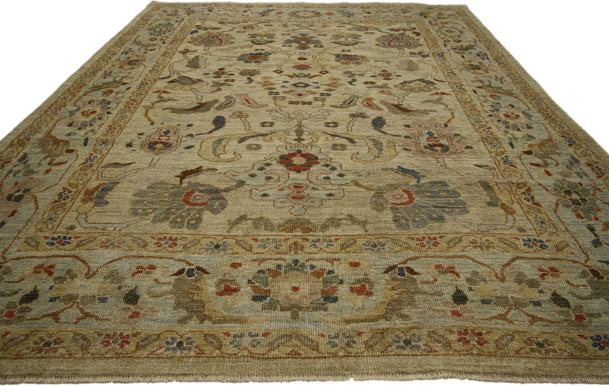 7 x 9 Persian Sultanabad Rug 60703