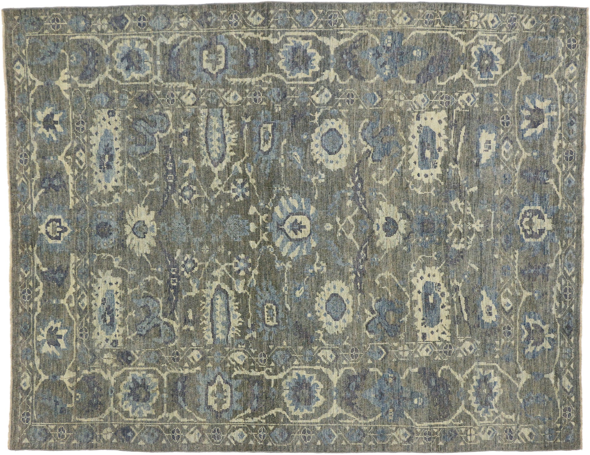 7 x 9 Persian Sultanabad Rug 60704