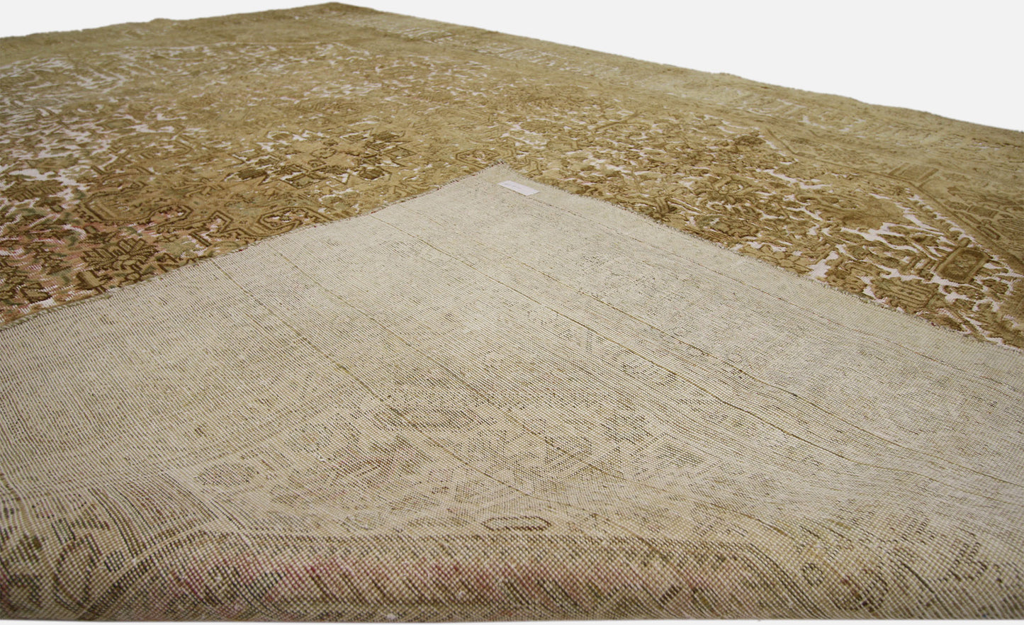 8 x 11 Vintage Persian Overdyed Rug 60718