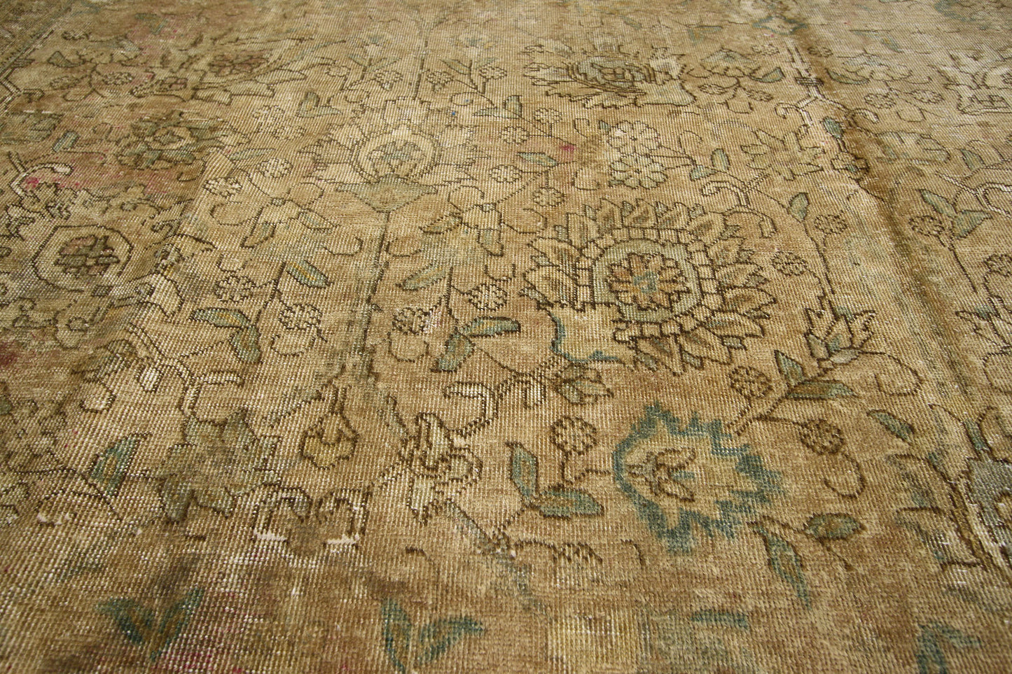 10 x 12 Antique Persian Tabriz Rug 60720