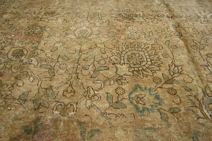 10 x 12 Antique Persian Tabriz Rug 60720