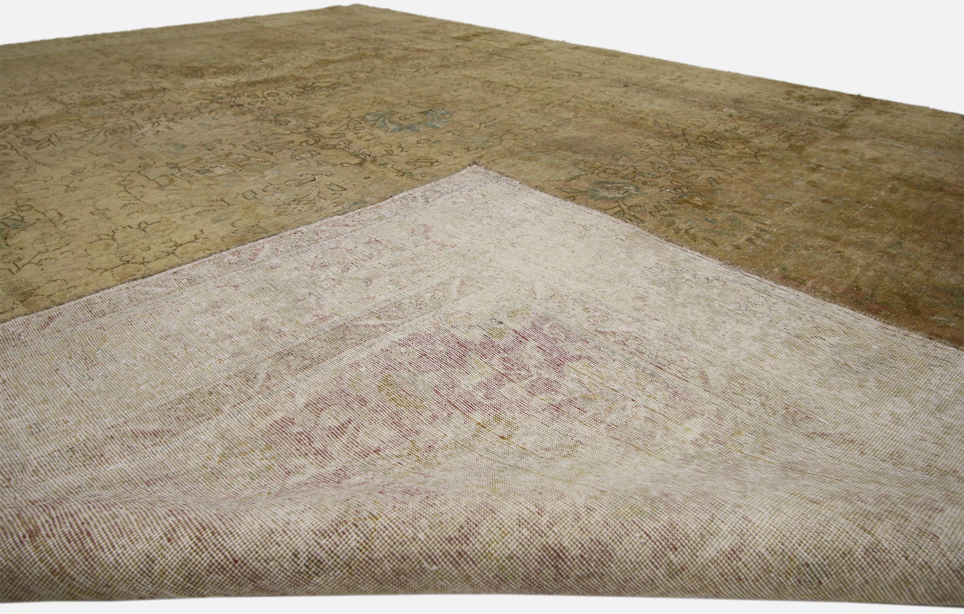 10 x 12 Antique Persian Tabriz Rug 60720