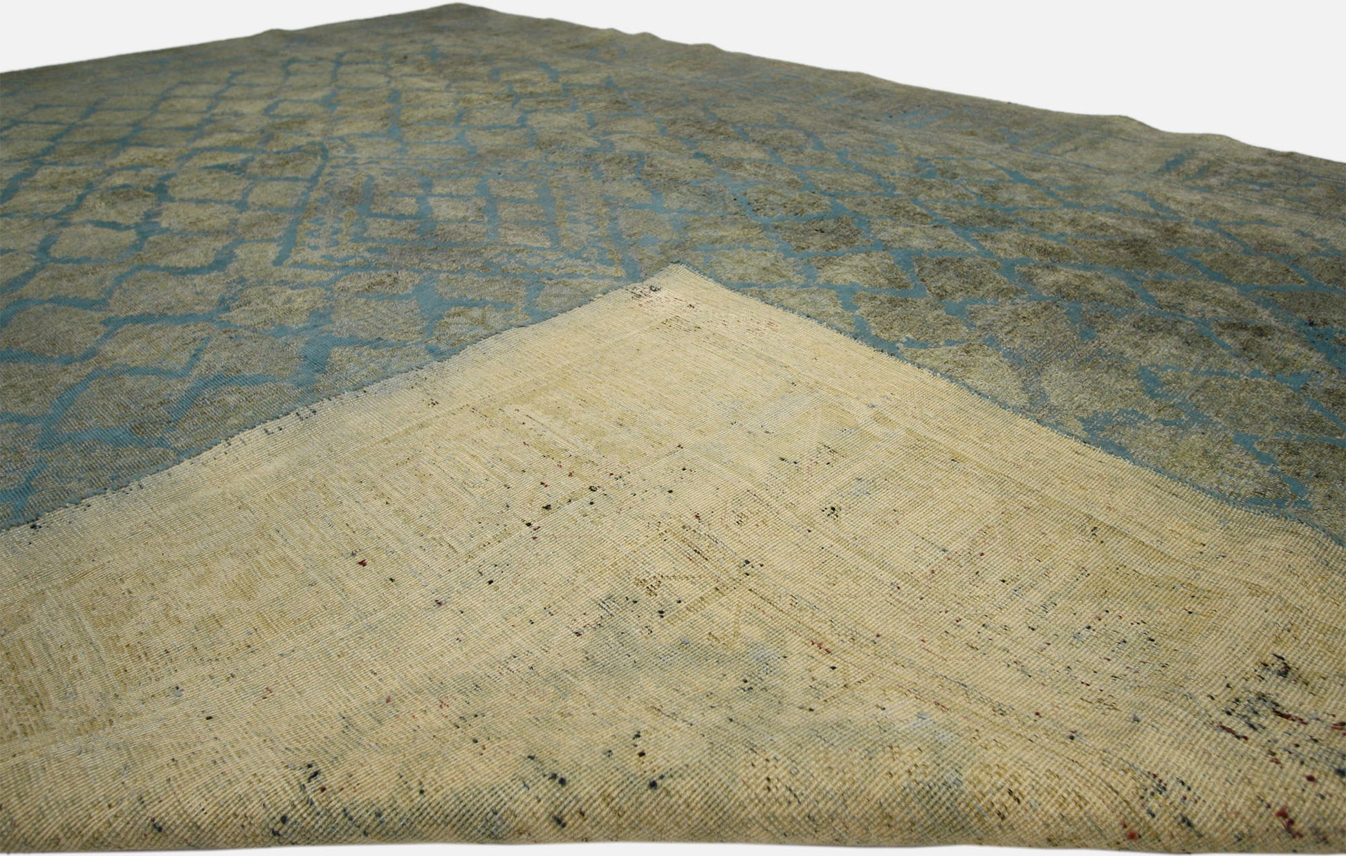 8 x 11 Vintage Turkish Overdyed Rug 60721