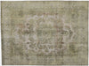 10 x 13 Vintage Distressed Overdyed Rug 60725