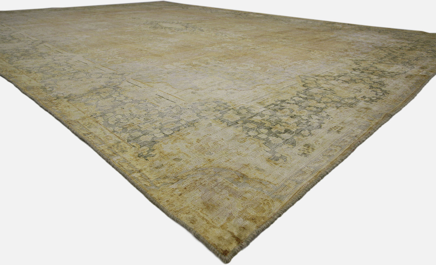 11 x 16 Vintage Overdyed Rug 60726