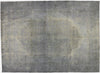 10 x 14 Vintage Overdyed Rug 60727