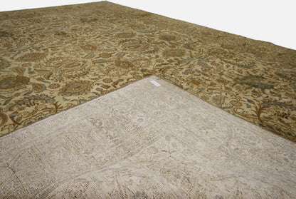 10 x 13 Vintage Persian Tabriz Rug 60728