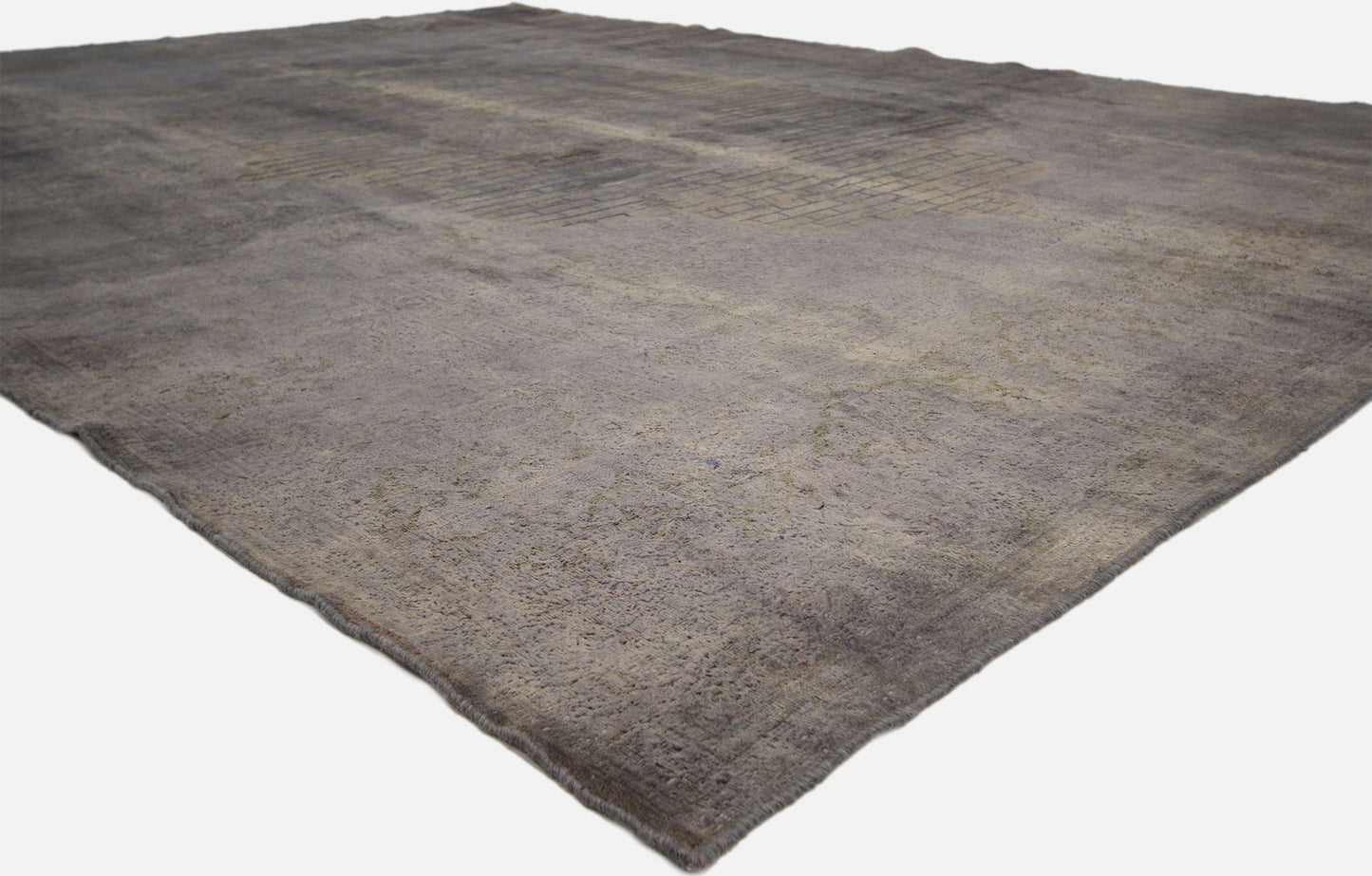 10 x 13 Vintage Overdyed Rug 60732
