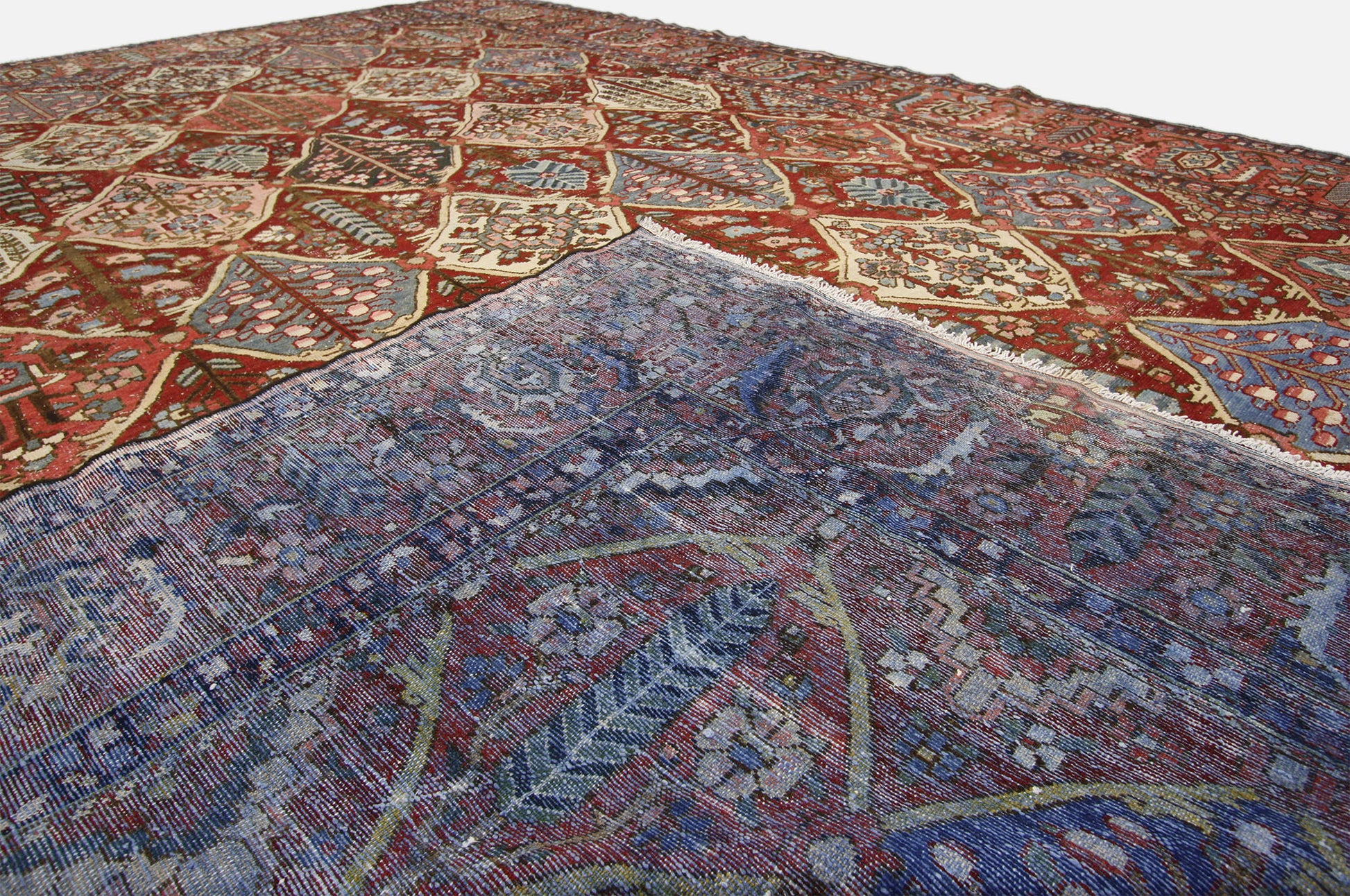 11 x 16 Antique Persian Bakhtiari Rug 60738