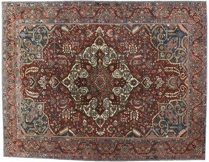 12 x 16 Vintage Persian Bakhtiari Rug 60743