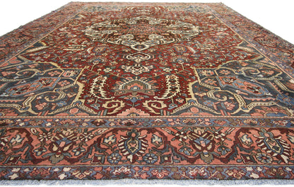 12 x 16 Vintage Persian Bakhtiari Rug 60743