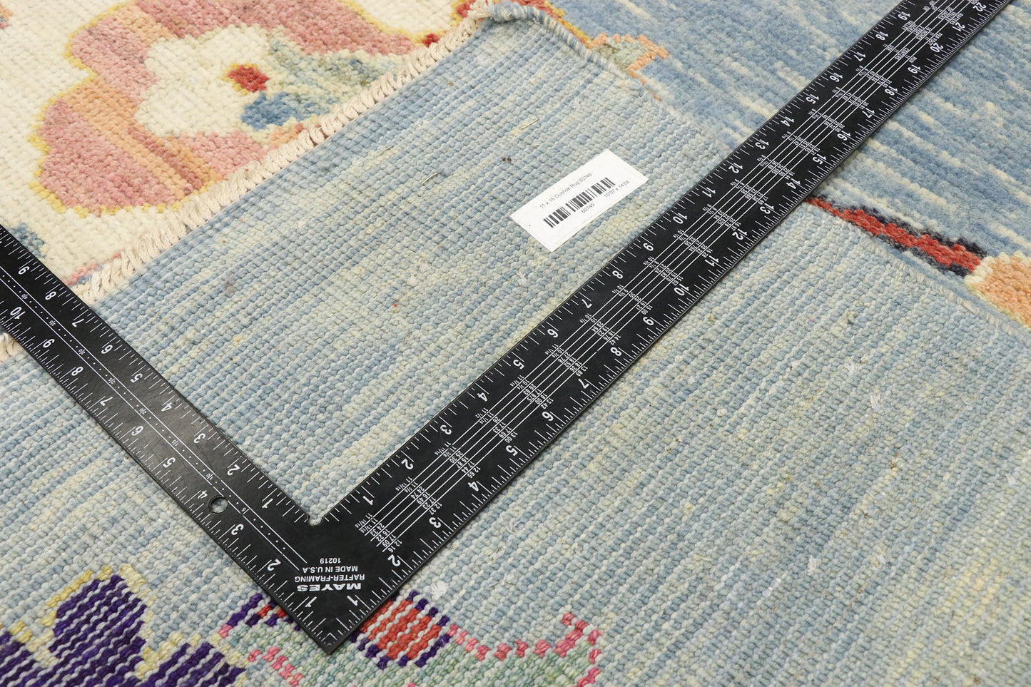 11 x 15 Contemporary Turkish Oushak Rug 60745