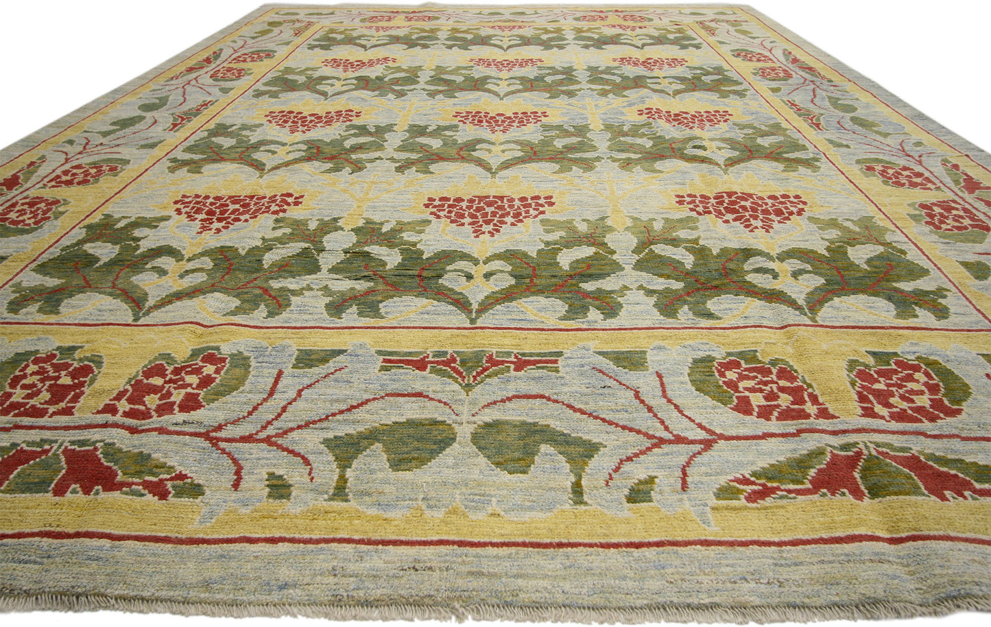 11 x 15 Contemporary Turkish Oushak Rug 60748