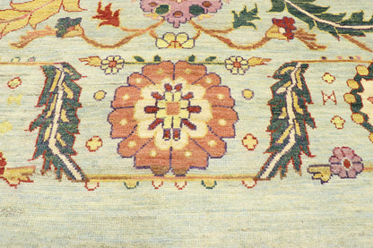 14 x 18 Contemporary Turkish Oushak Rug 60749