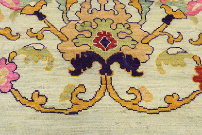 10 x 15 Contemporary Turkish Oushak Rug 60754